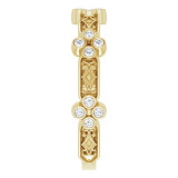 14K Yellow 1/6 CTW Diamond Anniversary Band - 123661601P photo 4