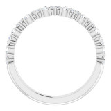 Platinum 1/2 CTW Diamond Anniversary Band - 123900603P photo 2