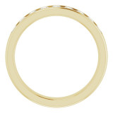 14K Yellow 9/10 CTW Diamond Band - 12313360010P photo 2