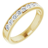 14K Yellow 9/10 CTW Diamond Band - 12313360010P photo