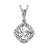 Gems One 14KT White Gold & Diamond Rhythm Of Love Neckwear Pendant  - 1 ctw - ROL1152-4WC photo