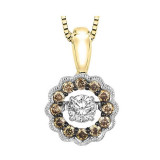 Gems One 14KT Yellow Gold & Diamond Rhythm Of Love Neckwear Pendant  - 1/2 ctw - ROL1052-4YCDB photo