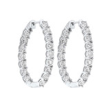 Gems One 14Kt White Gold Diamond (1Ctw) Earring - ER24310-4WC photo