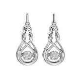 Gems One Silver Diamond (1/6Ctw) Earring - ROL1020-SSWD photo