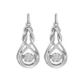 Gems One Silver Diamond (1/6Ctw) Earring - ROL1020-SSWD photo