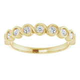 14K Yellow 1/4 CTW Diamond Anniversary Band - 1235946022P photo 3