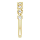 14K Yellow 1/4 CTW Diamond Anniversary Band - 1235946022P photo 4