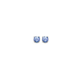 Gems One 14Kt White Gold Tanzanite (1/5 Ctw) Earring - ETR30-4W photo