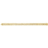 14K Yellow 3/4 CTW Diamond Curb 7 Bracelet - BRC822600P photo 2