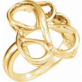 14K Yellow Metal Fashion Ring - 5919144342P photo 3