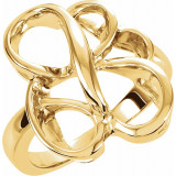 14K Yellow Metal Fashion Ring - 5919144342P photo