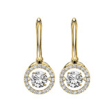 Gems One 14KT Yellow Gold & Diamond Rhythm Of Love Fashion Earrings  - 2-1/2 ctw - ROL2041-4YC photo