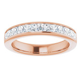 14K Rose 1 CTW Diamond Anniversary Band - 12298160099P photo 3