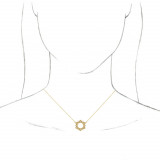 14K Yellow 1/4 CTW Diamond Accented 18 Necklace - 86835611P photo 3