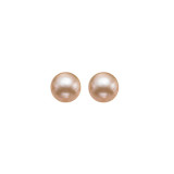 Gems One Silver Pearl (2 Ctw) Earring - FPPS4.5-SS photo