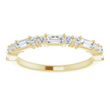 14K Yellow 5/8 CTW Diamond Anniversary Band - 123092618P photo 3