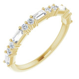 14K Yellow 5/8 CTW Diamond Anniversary Band - 123092618P photo