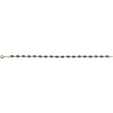 14K Yellow Amethyst 7.25 Bracelet - 651539101P photo 2