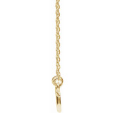 14K Yellow Snake 16-18 Necklace - 86613601P photo 2