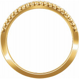 14K Yellow 1/5 CTW Diamond Negative Space Ring - 65242160001P photo 2