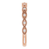 14K Rose .07 CTW Diamond Anniversary Band - 124216602P photo 4