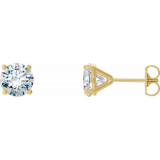 14K Yellow 1 CTW Diamond 4-Prong Cocktail-Style Earrings - 297626053P photo