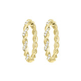 Gems One 10Kt Yellow Gold Diamond (1/4Ctw) Earring - ER31227-1YD photo