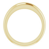 14K Yellow 4 mm Petite Dome Ring - 52257101P photo 2