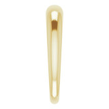 14K Yellow 4 mm Petite Dome Ring - 52257101P photo 4