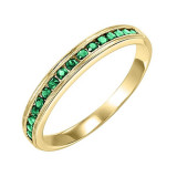 Gems One 10Kt Yellow Gold Emerald (1/3 Ctw) Ring - FR1033-1Y photo