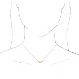 14K Yellow  1/8 CTW Diamond 18 Necklace - 86855616P photo 3