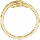 14K Yellow Freeform Ring - 51520103P photo 2