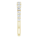 14K Yellow 3/4 CTW Diamond Anniversary Band - 123897601P photo 4