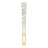 14K Yellow 3/4 CTW Diamond Anniversary Band - 123897601P photo 4