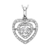 Gems One 14KT White Gold & Diamonds Stunning Neckwear Pendant - 3/8 ctw - ROL1257-4WC photo