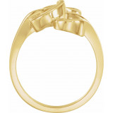 14K Yellow Freeform Ring - 50325961P photo 2