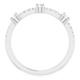 14K White 1/4 CTW Diamond Anniversary Band - 1241016001P photo 2