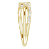 14K Yellow 1/5 CTW Diamond Ring - 122899601P photo 4