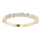 14K Yellow 3/8 CTW Diamond Anniversary Band - 123858601P photo 3