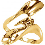 14K Yellow Freeform Ring - 548834872P photo