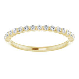 14K Yellow 1/4 CTW Diamond Anniversary Band - 123418601P photo 3