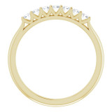 14K Yellow 1/5 CTW Diamond Anniversary Band - 1239746013P photo 2