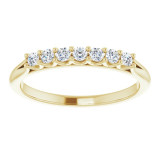 14K Yellow 1/5 CTW Diamond Anniversary Band - 1239746013P photo 3