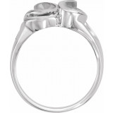 14K White Freeform Ring - 550037120P photo 2