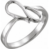 14K White Freeform Ring - 51726313P photo