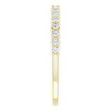 14K Yellow 1/4 CTW Diamond Anniversary Band - 12287760025P photo 4