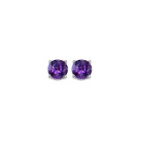 Gems One 14Kt White Gold Amethyst (7/8 Ctw) Earring - EMR45-4W photo