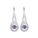 Gems One Silver (SLV 995) Rhythm Of Love Fashion Earrings - ROL2238CRM photo