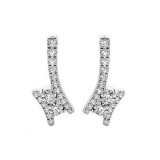 Gems One 14Kt White Gold Diamond (1Ctw) Earring - TWO2001/100-4WC photo
