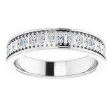 14K White 1/3 CTW Diamond Anniversary Band - 123300600P photo 3